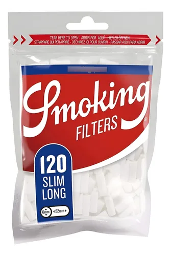 Filtro Smoking Slim Extra Longo 120 Filtros
