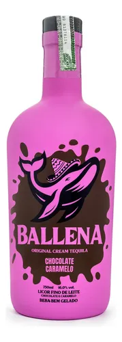 Licor Ballena Chocolate  com Tequila 750ml