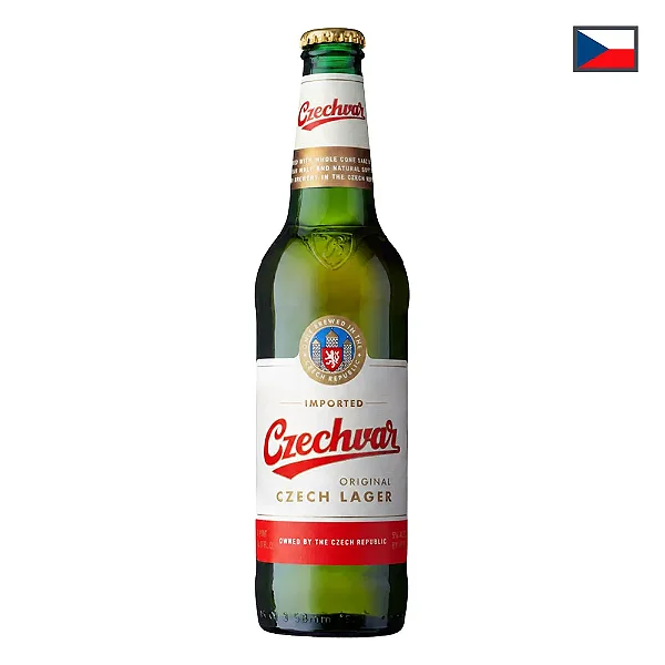 Cerveja Tcheca Czechvar Garrafa 500ml