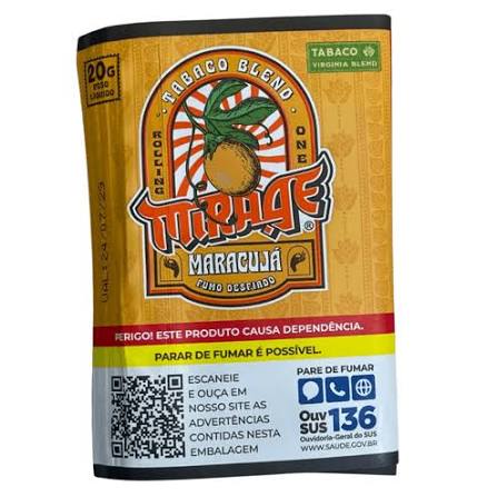 Tabaco Mirage Maracuja Desfiado 20g
