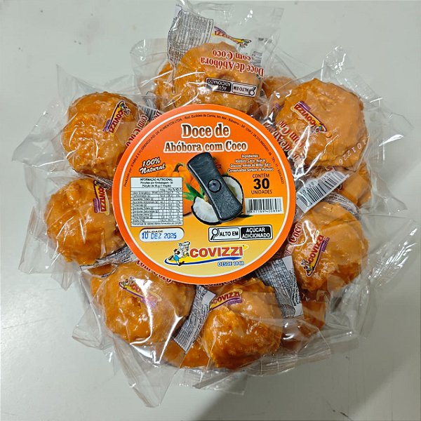 Doce de Abobora com Coco Ouro de Minas