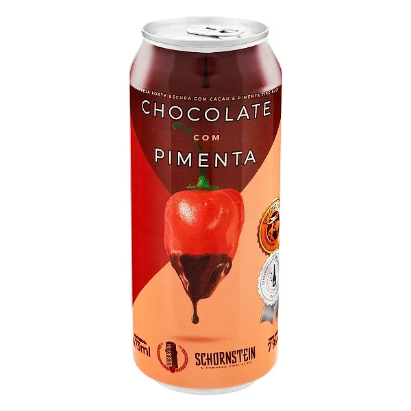Cerveja Schornstein Bock Chocolate Pimenta Lata 473