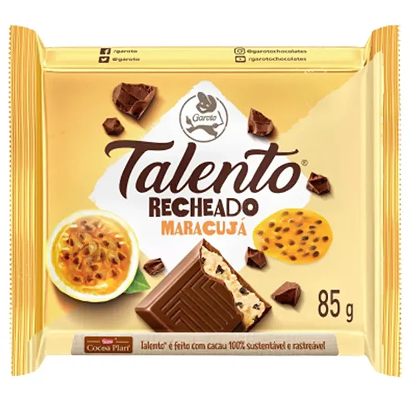 Chocolate Talento  Maracuja  85g