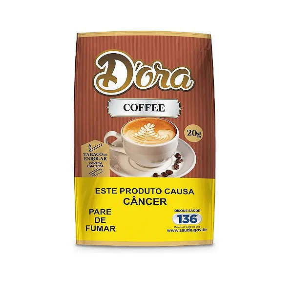 Tabaco D Ora Coffee com Seda Grátis