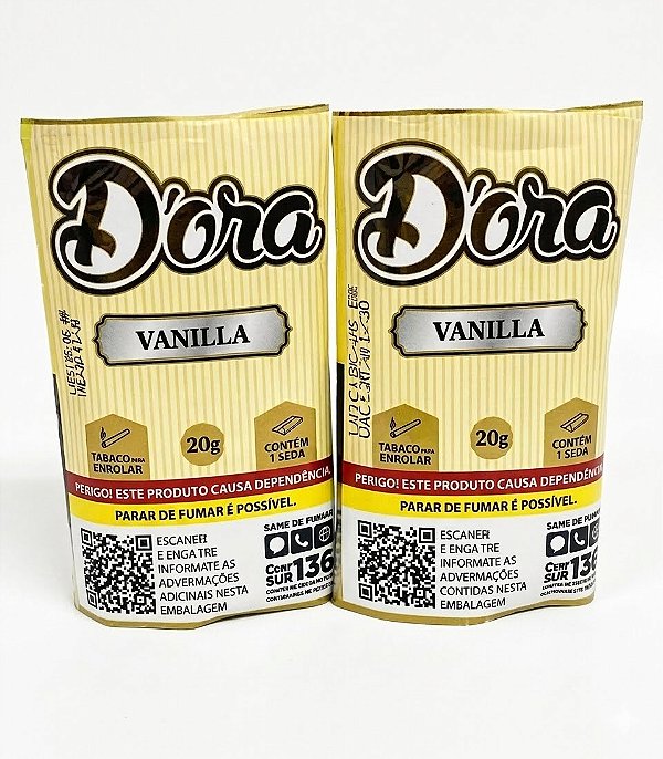 Tabaco D Ora Vanilla com Seda Grátis