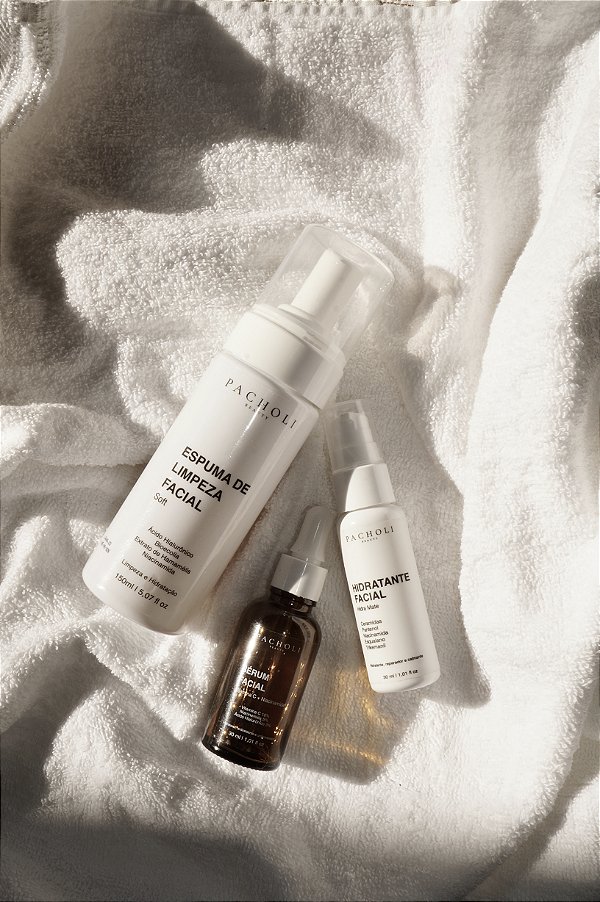 Kit Rotina essencial -  Espuma Soft + Sérum Antioxi + Hidratante Hidra Mate