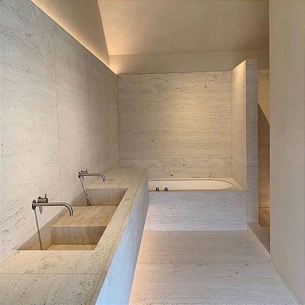 Piso Travertino Romano 1m x 1m