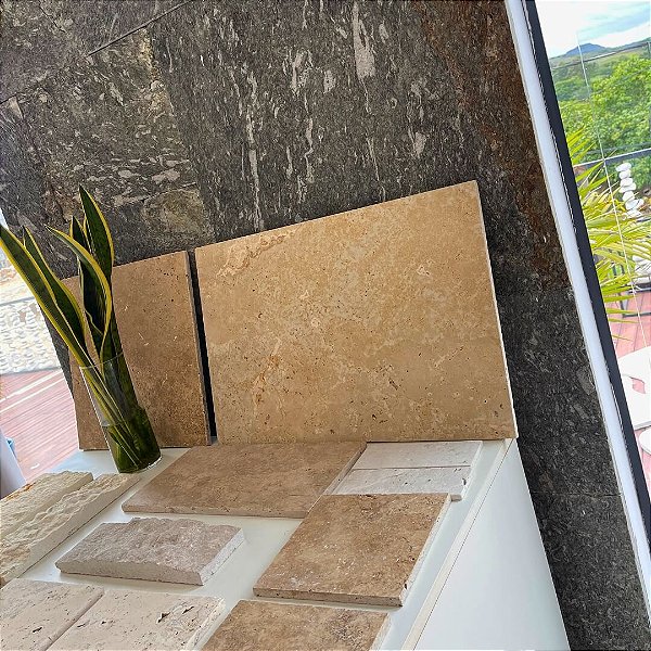 Travertino French Patther Noce