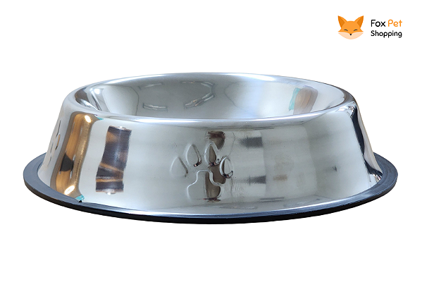 Comedouro Tigela Pote Ração Água Inox 1000ml