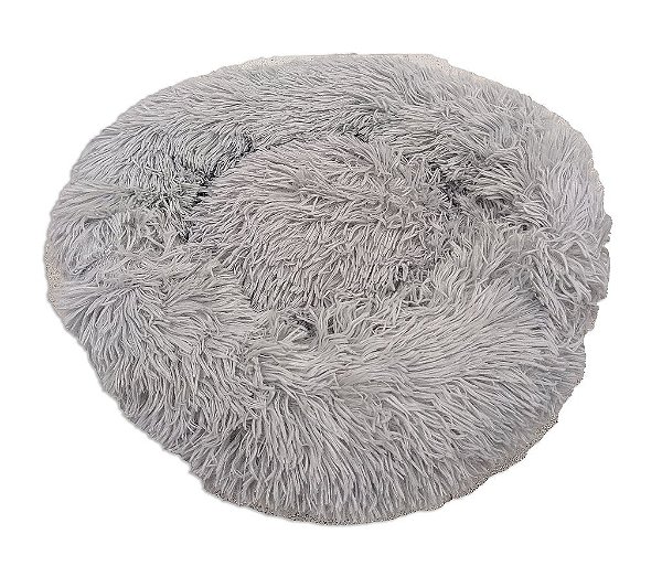 Cama Pet Nuvem Fofa Luxo Redonda 40cm De Pelúcia Caminha Pequena Para Pets Diversos
