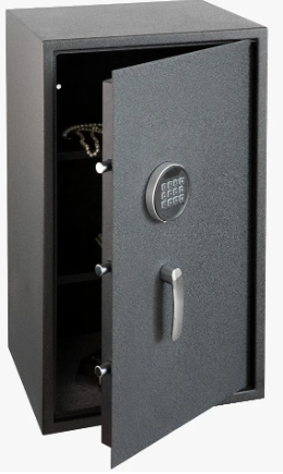 Cofre Eletrônico Inteligente com iluminação e entrada USB Mod 7546 L.A