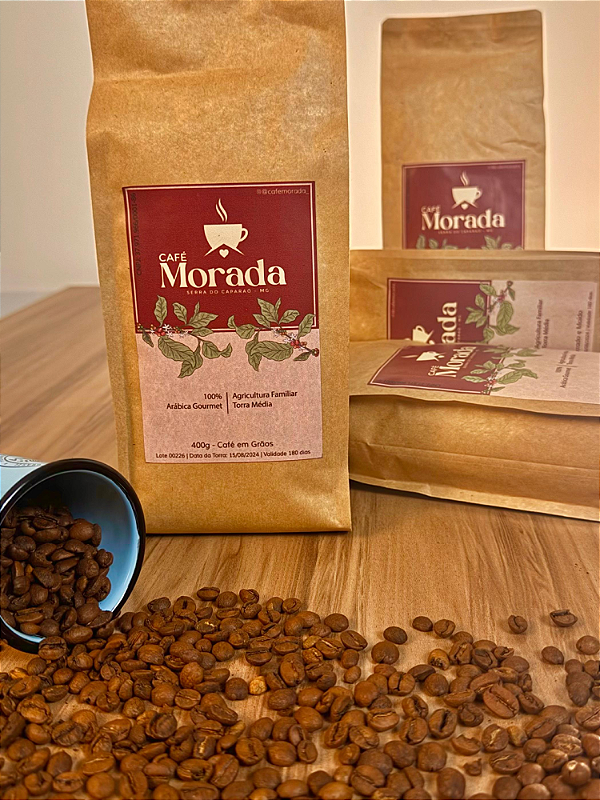 Kit 4 und - Café Arábica Gourmet em Grãos