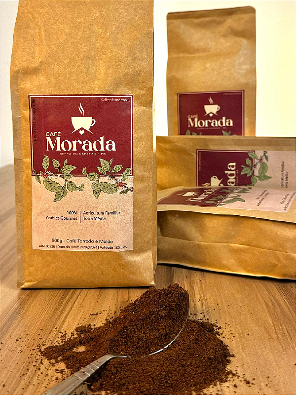 Kit 4 und - Café Arábica Gourmet Moído