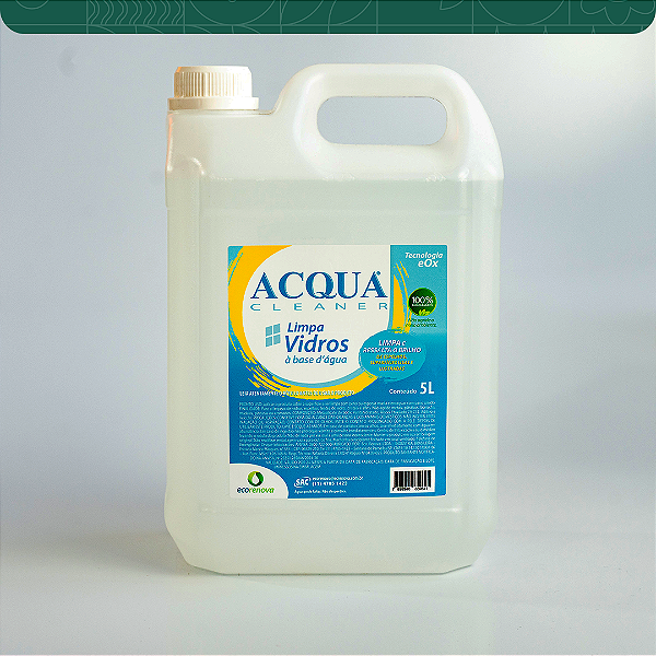 Limpa Vidros Acqua Cleaner – Galão 5 litros