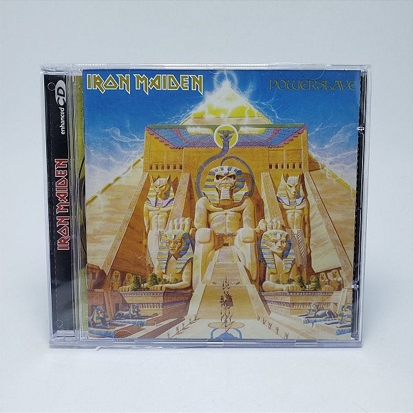 Cd Iron Maiden - Powerslave Original Lacrado