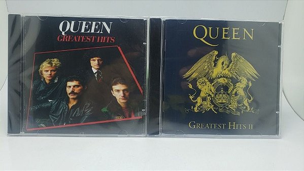 Kit 2 Cds Queen - Greatest Hits Vol. 1 + Vol. 2