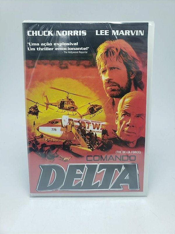 Dvd Filme Comando Delta ( Chuck Norris E Lee Marvin ) Lacrad
