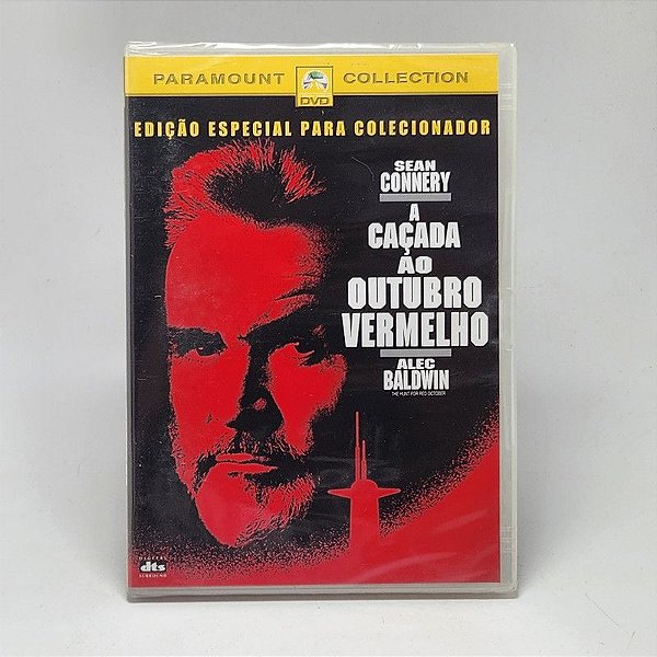 Dvd Filme A Caçada Ao Outubro Vermelho Original Lacrado