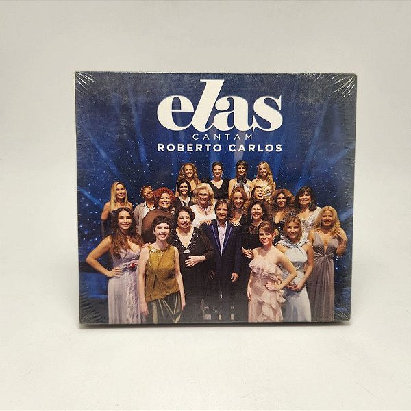 Cd Duplo Roberto Carlos - Elas Cantam Vol. 1 E Vol. 2