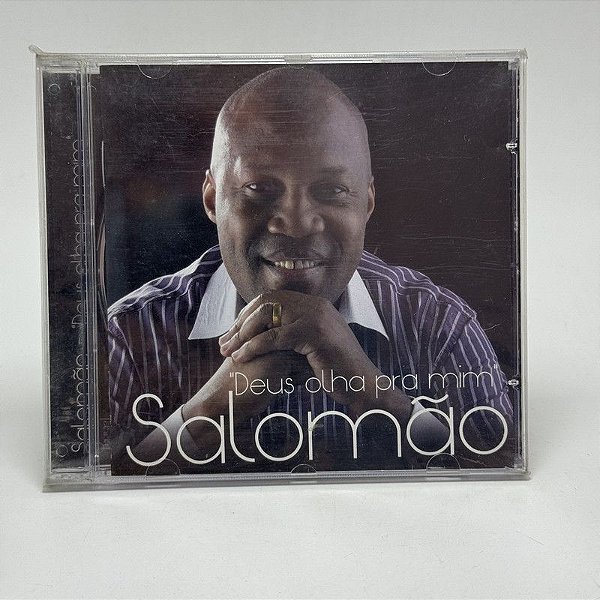 Cd Salomão - Deus Olha Pra Mim - Original Lacrado