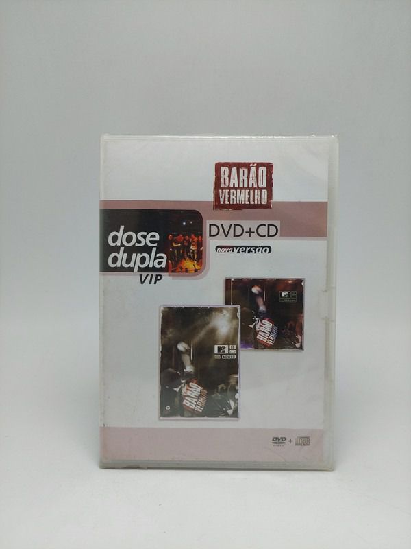 Dvd+cd Barão Vermelho, Dose Dupla Vip - Original