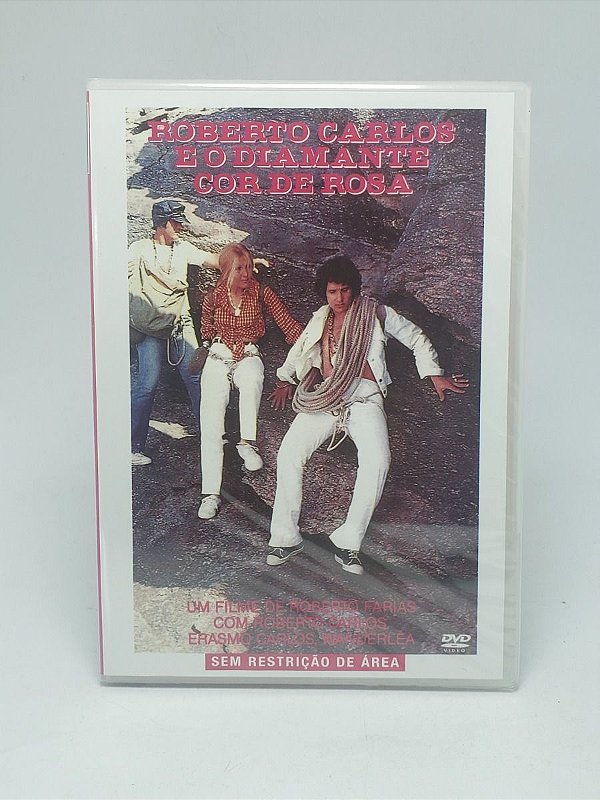 Dvd Filme Roberto Carlos , E O Diamante Cor De Rosa