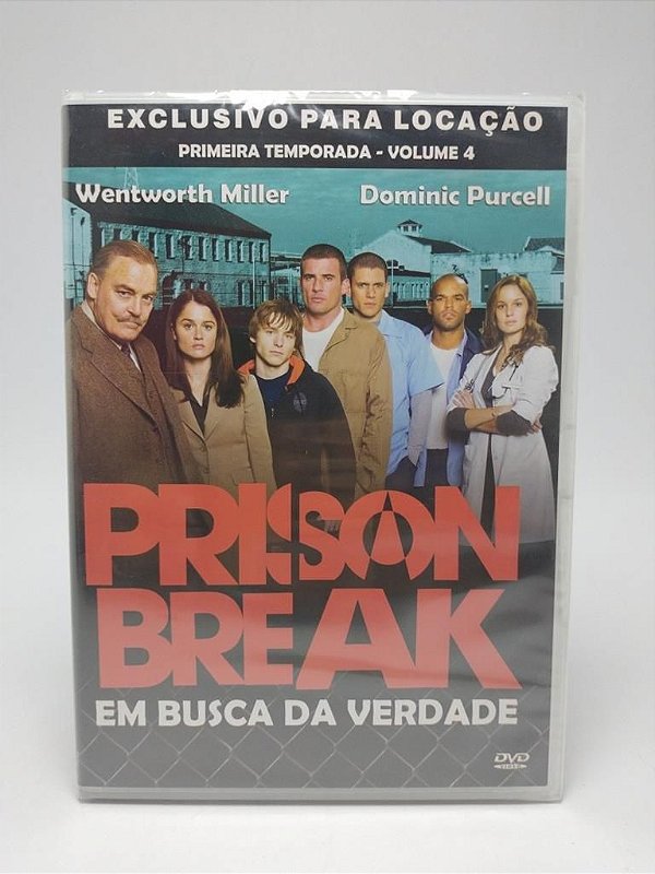 Dvd Filme Prision Brake - Temp.1 Vol.4