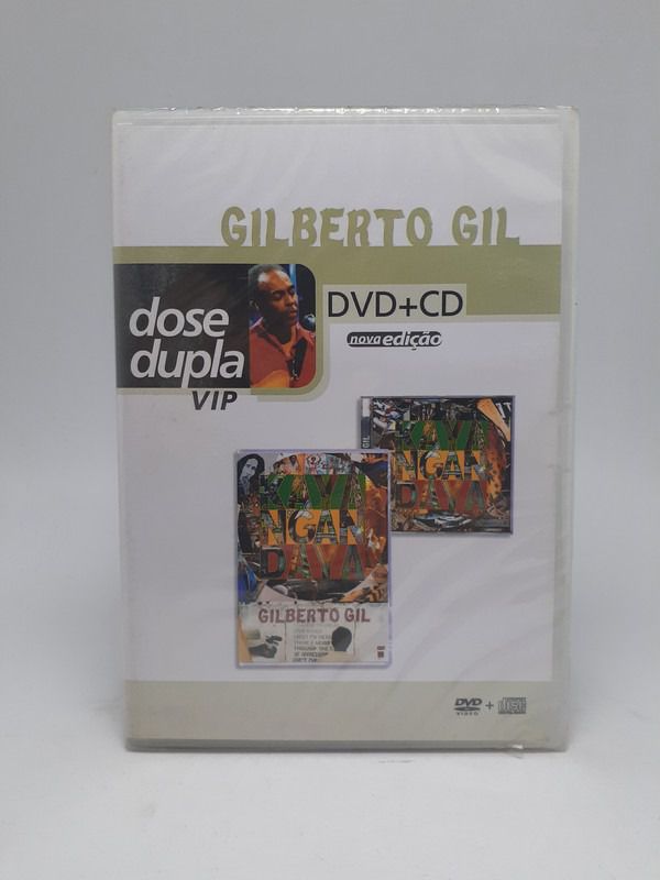 Dvd+cd Gilberto Gil,kaya N' Gan Daya - Orginal (pack)