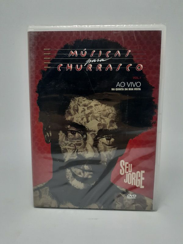 Dvd Seu Jorge, Música Para Churrasco Vol 1- Original