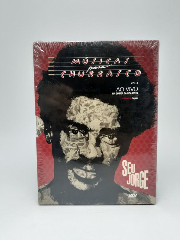 Dvd+cd Seu Jorge, Música Para Churrasco Vol 1- Original