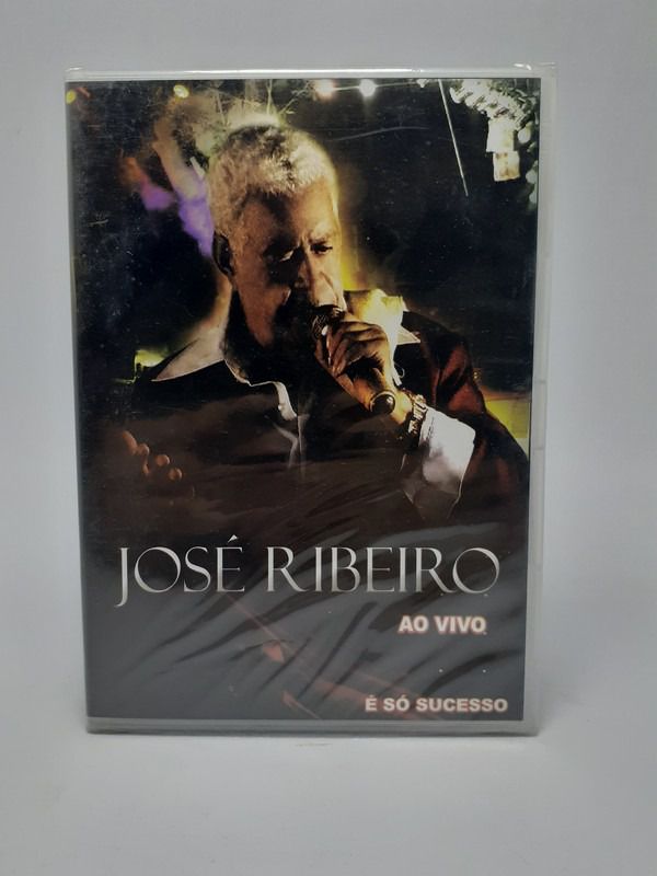 Dvd José Ribeiro, É Só Sucesso Ao Vivom - Original