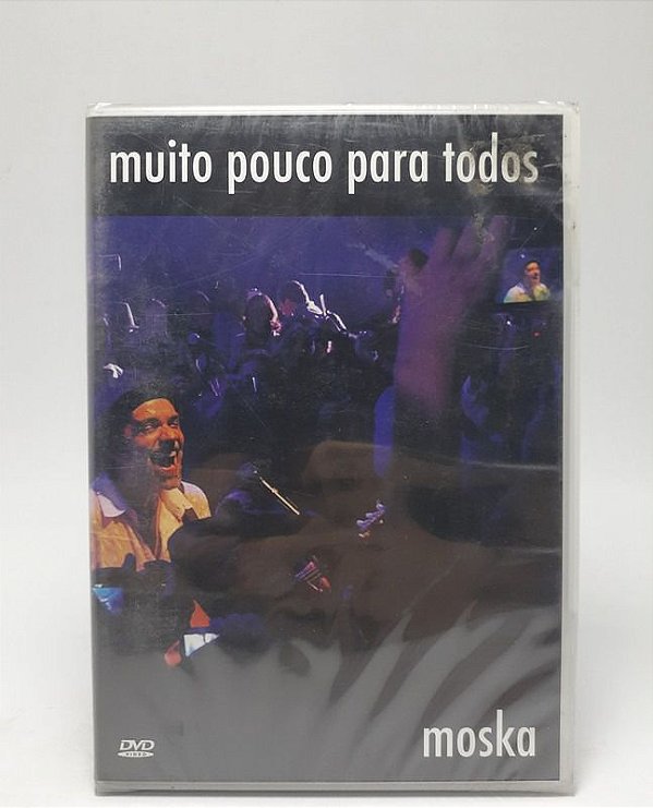 Dvd Paulinho Moska, Muito Pouco Para Todos - Original