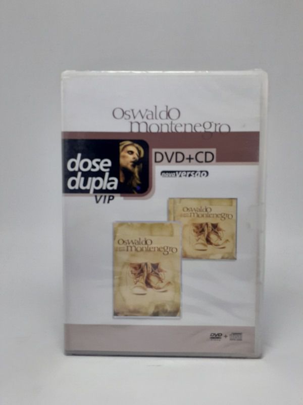 Dvd+cd Oswaldo Montenegro, Dose Dupla Vip - Original