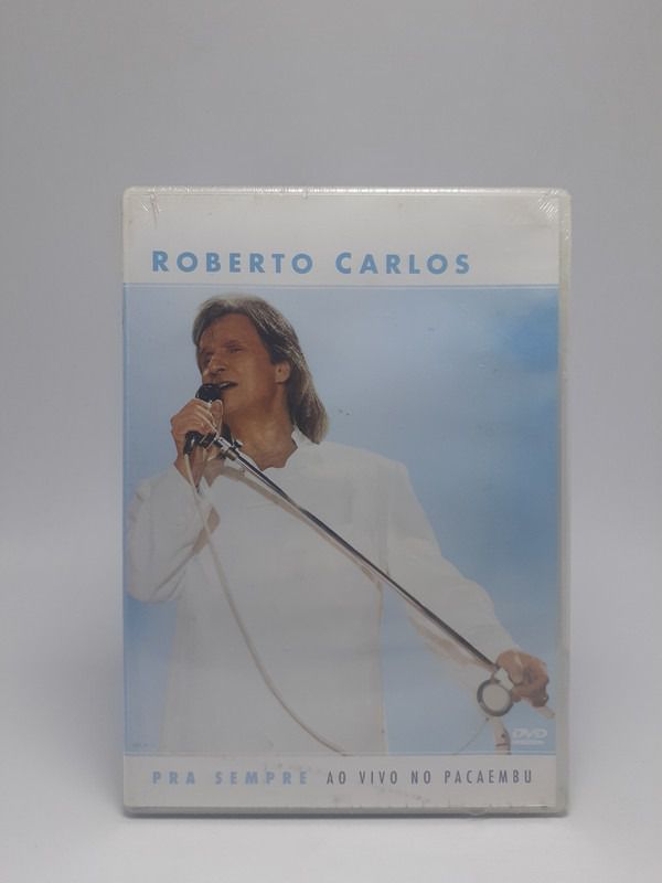 Dvd Roberto Carlos, Pra Sempre Ao Vivo - Original