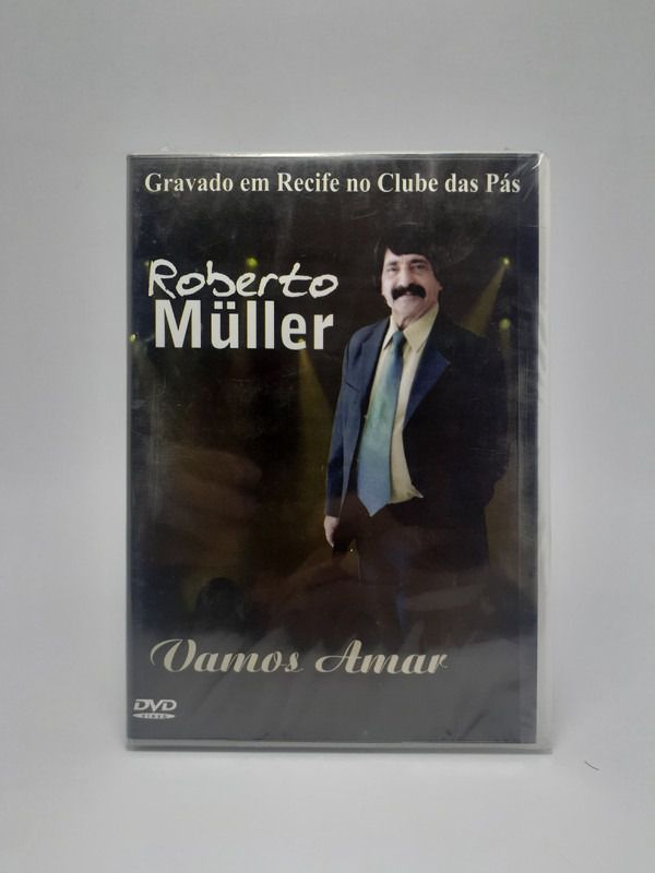 Dvd Roberto Muller, Vamos Amar - Original
