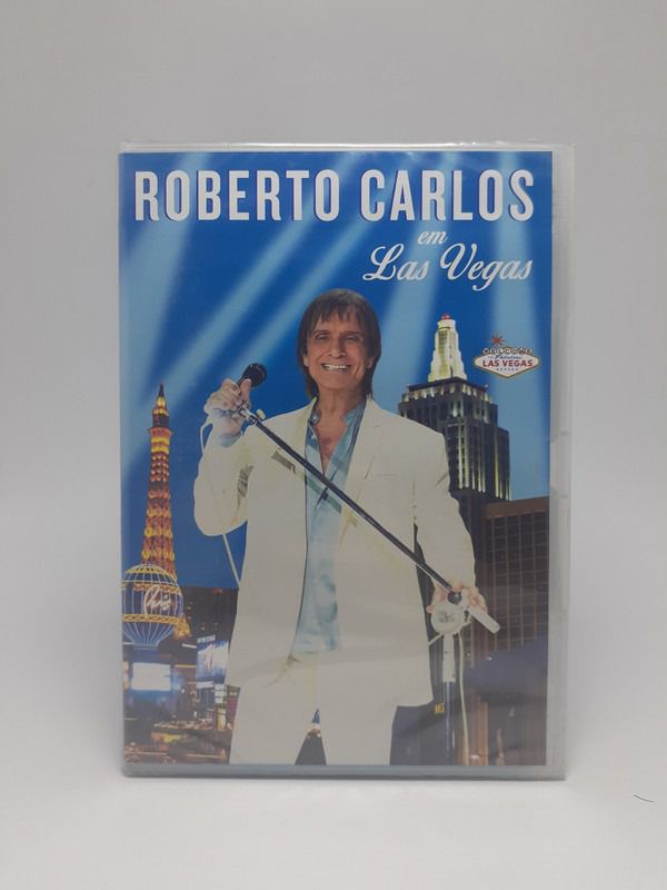 Dvd Roberto Carlos, Em Las Vegas - Original