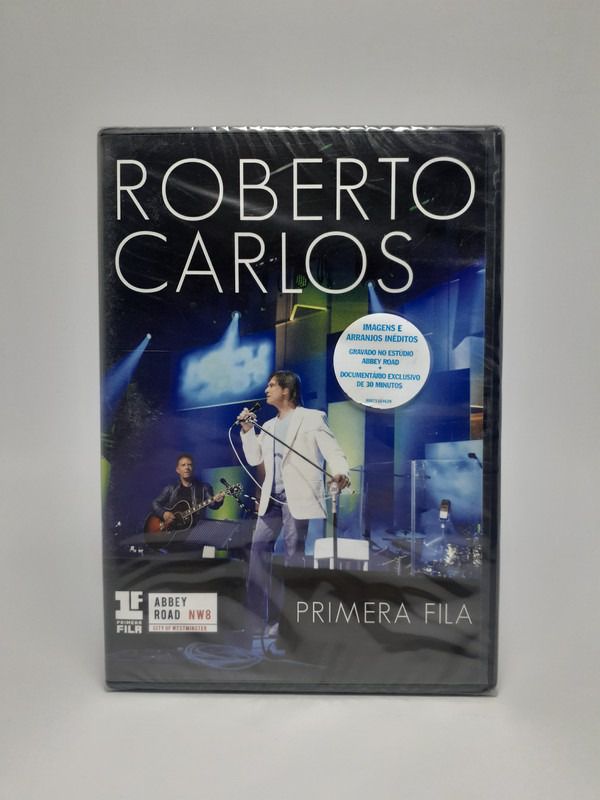 Dvd Roberto Carlos, Primeira Fila - Original