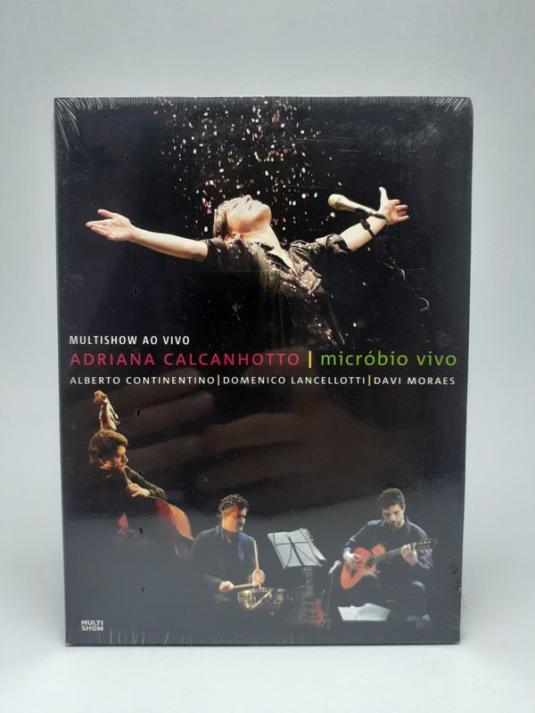 Dvd Adriana Calcanhotto, Micróbio Vivo - Original