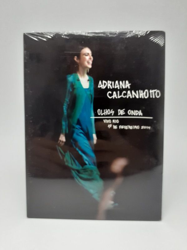 Dvd Adriana Calcanhotto, Olhos De Onda - Original