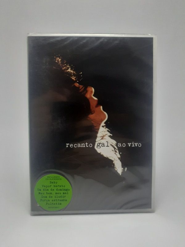 Dvd Gal Costa, Recanto Gal Ao Vivo - Original