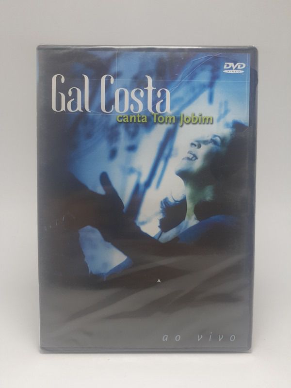 Dvd Gal Costa, Canta Tom Jobim Ao Vivo - Original