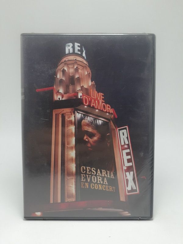 Dvd Cesaria Evora, Live D'amor - Original
