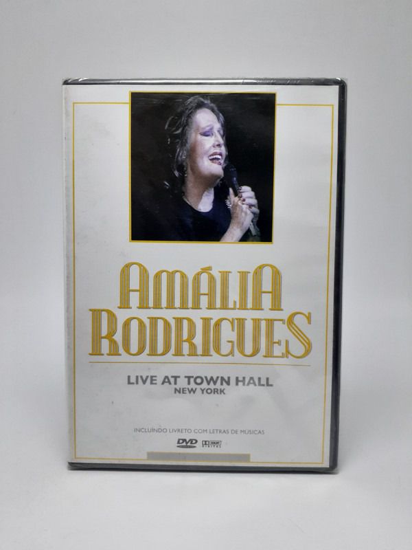 Dvd Amália Rodrigues, Live At Town Hall New York - Original