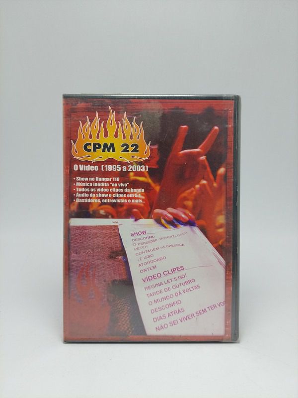 Dvd Cpm 22- O Vídeo (1995 - 2003) - Original