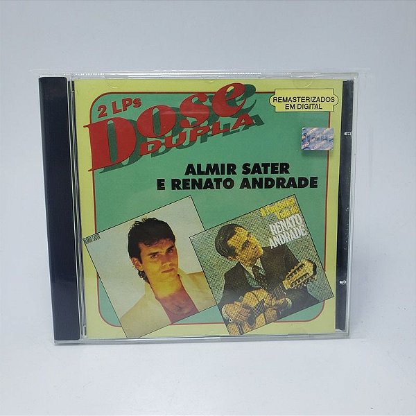Cd Almir Sater Renato Andrade - Dose Dupla Original Lacrado