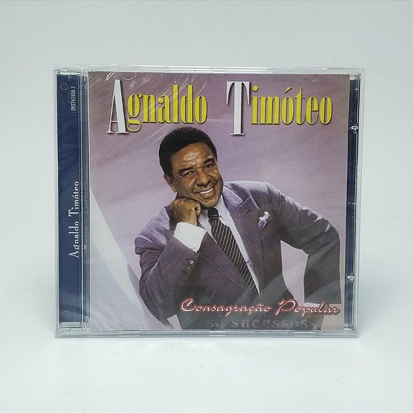 Cd Agnaldo Timóteo - Consagração Popular Original Lacrad