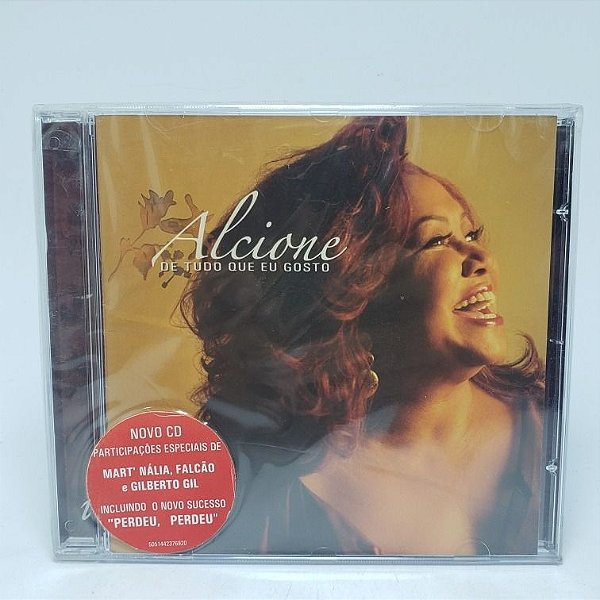 Cd Alcione - De Tudo Que Eu Gosto Original Lacrado