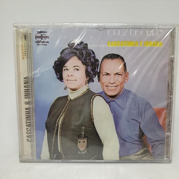 Cd Cascatinha E Inhana - Cruz De Ouro Original Lacrado