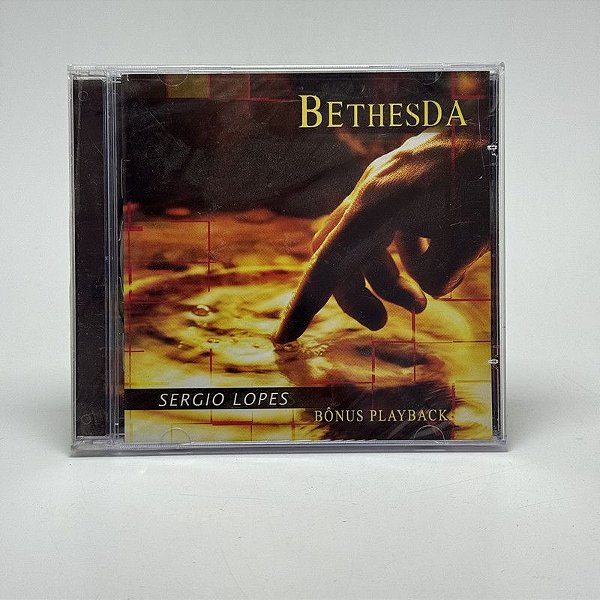 Cd Sergio Lopes - Bethesda - Bônus Playback Original Lacrado