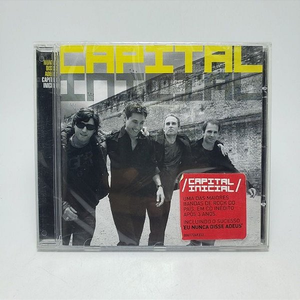 Cd Capital Inicial - Eu Nunca Disse Adeus Original Lacrado